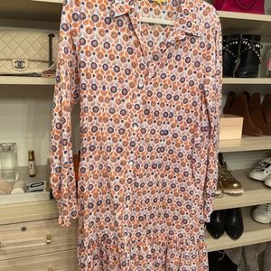 Roberta roller rabbit button shirt dress